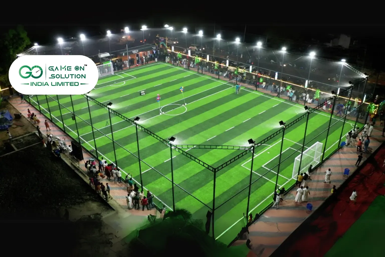 Turf Lighting LED lighting project by Rival Mark