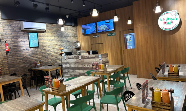 La Pino'z Pizza LED lighting project by Rival Mark