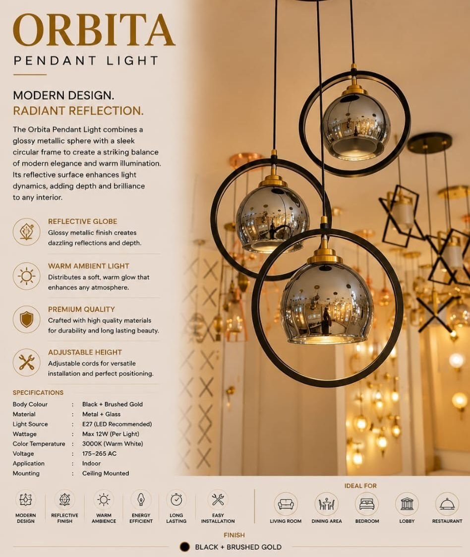 Hanging Light RM19 RM19 - Hanging Lights by Rival Mark LED Lights Bhopal
