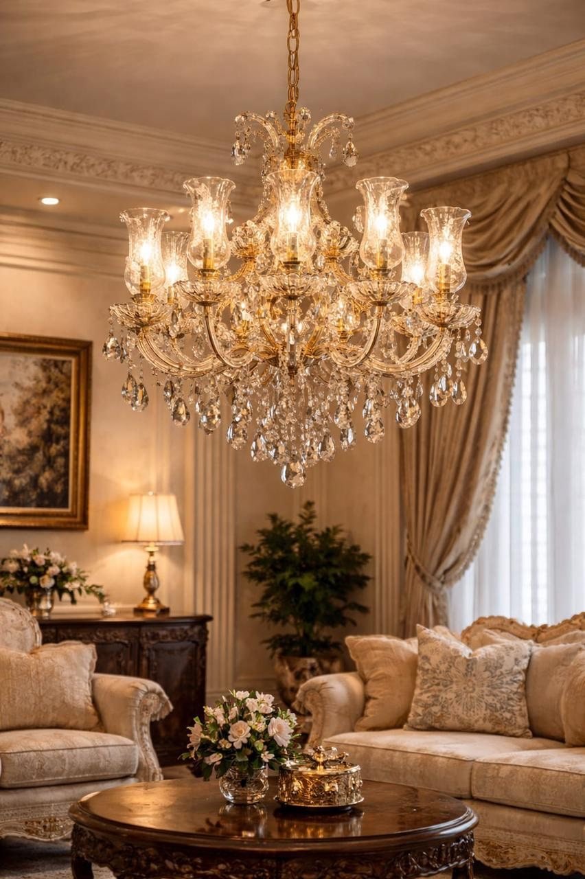 Italian Chandeliers by Rival Mark